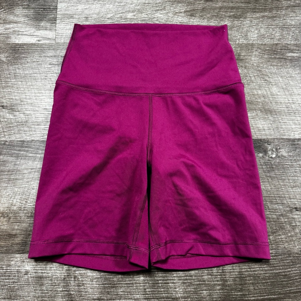 Yogalicious Lux Everyday 7” Short Pink Biker Shorts Size Medium